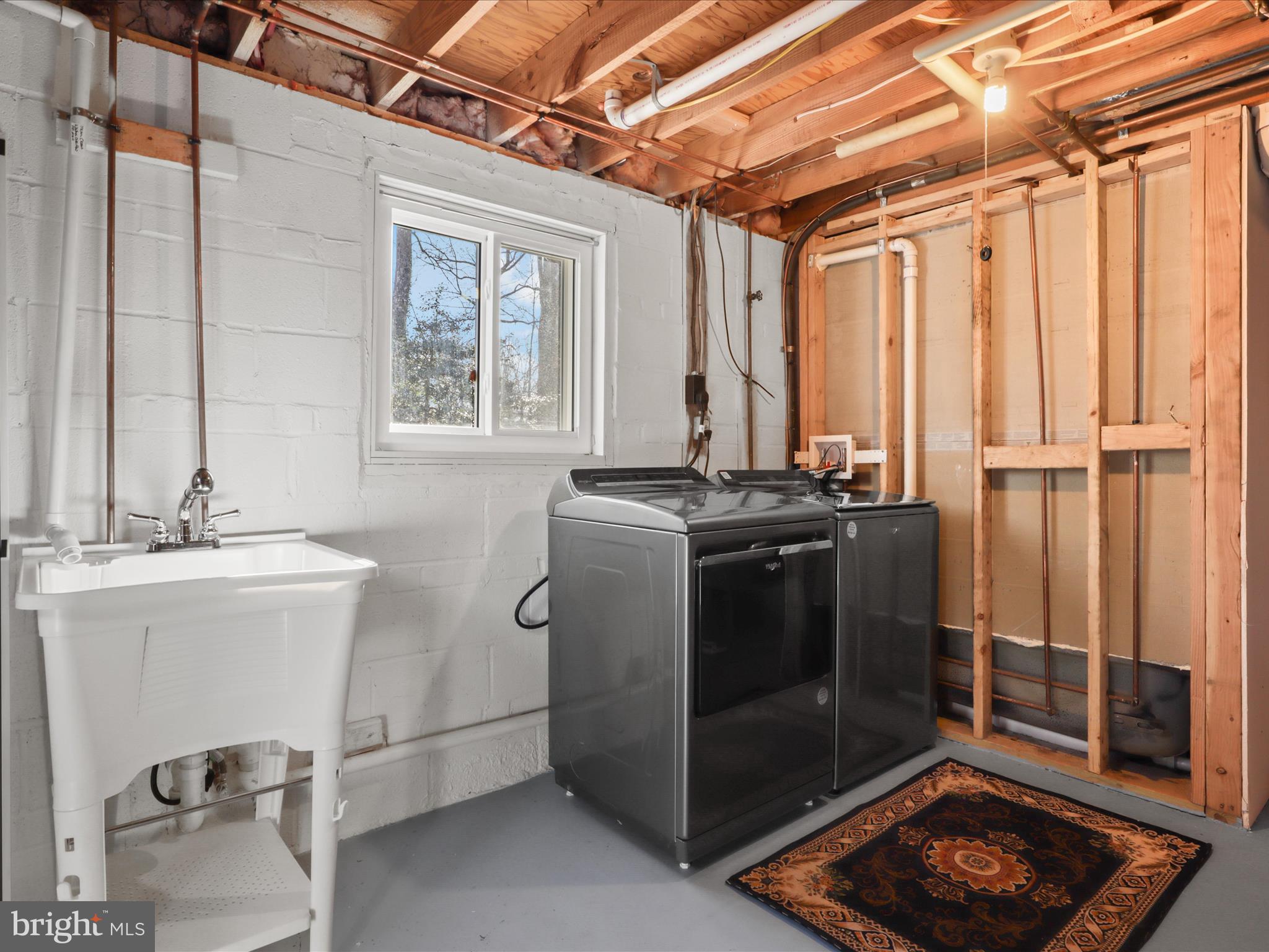 10181 Wavell Road Fairfax, VA 22032 - Photo 34 of 43 Lower Level Laundry and Storage room