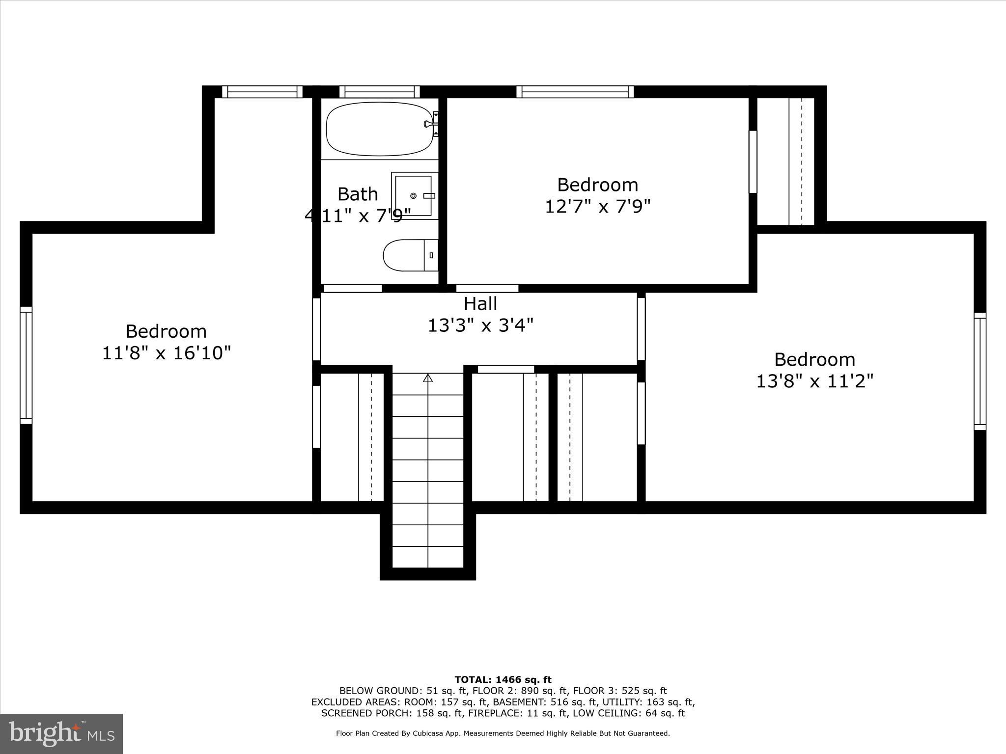 10181 Wavell Road Fairfax, VA 22032 - Photo 41 of 43 Upper Level Floor Plan