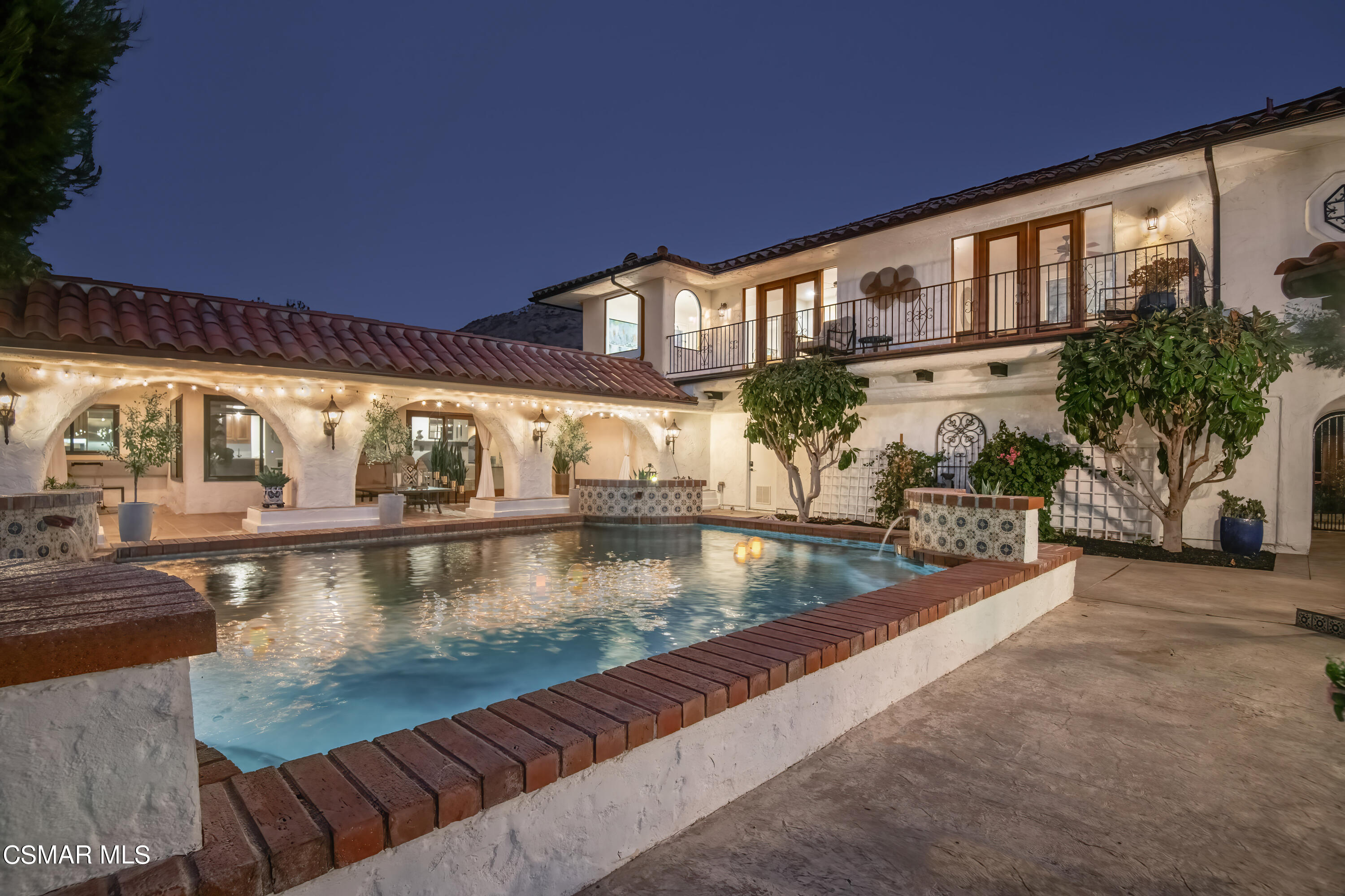 11226 Santa Rosa Road Camarillo, CA 93012 - Photo 54 of 54 twilight pool 1