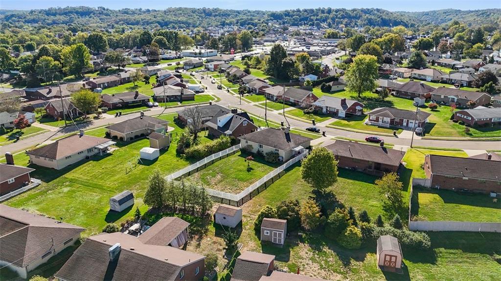 2354 Ritchie Street Aliquippa, PA 15001 - Photo 41 of 43 an aerial view of residential houses with outdoor space and river view
