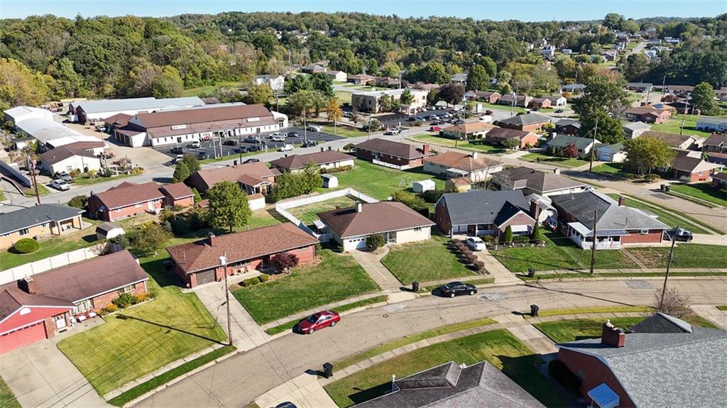 2354 Ritchie Street Aliquippa, PA 15001 - Photo 43 of 43 an aerial view of a houses with a swimming pool