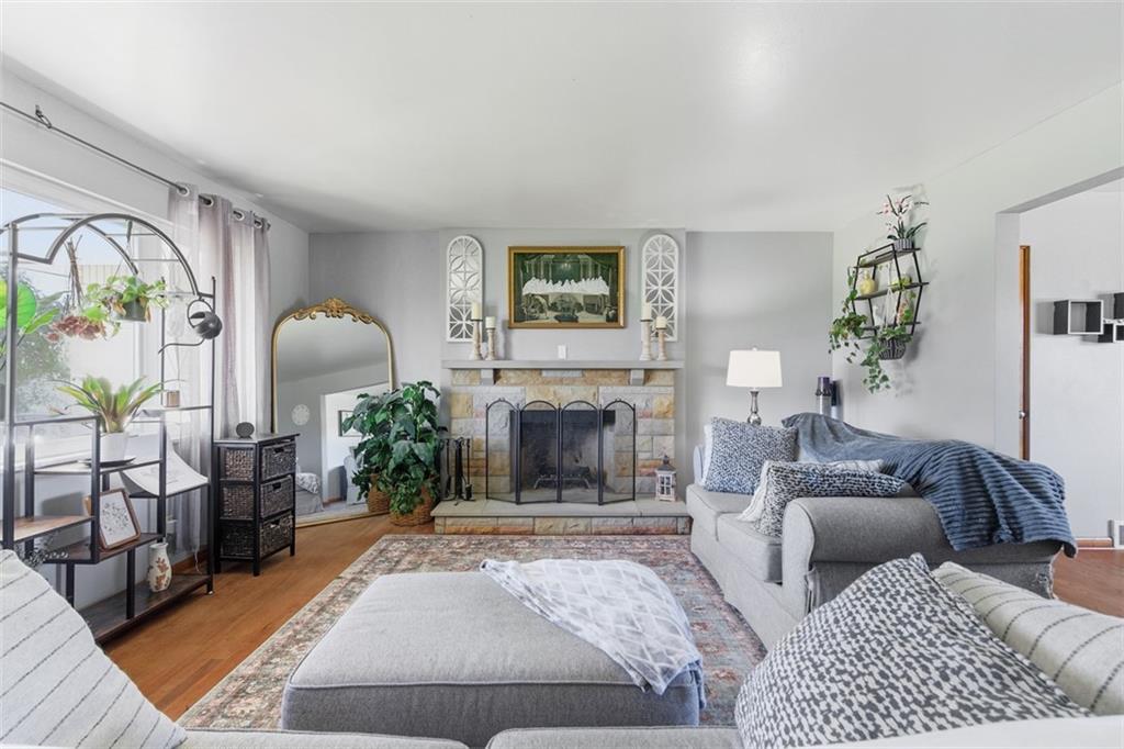 2354 Ritchie Street Aliquippa, PA 15001 - Photo 7 of 43 a living room with furniture and a fireplace