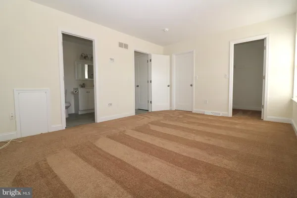 a view of empty room