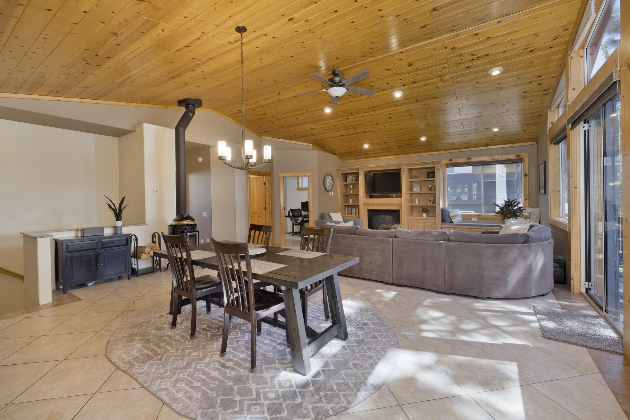 23 Trails End Road Mammoth Lakes, CA 93546 - Photo 3 of 50 a view of a dining room with furniture