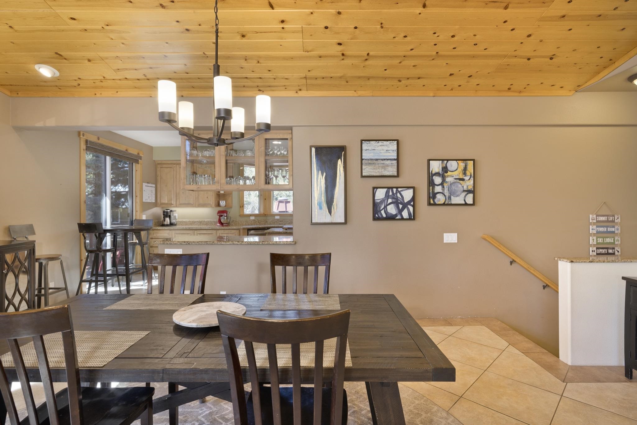 23 Trails End Road Mammoth Lakes, CA 93546 - Photo 37 of 50 a view of a dining room with furniture