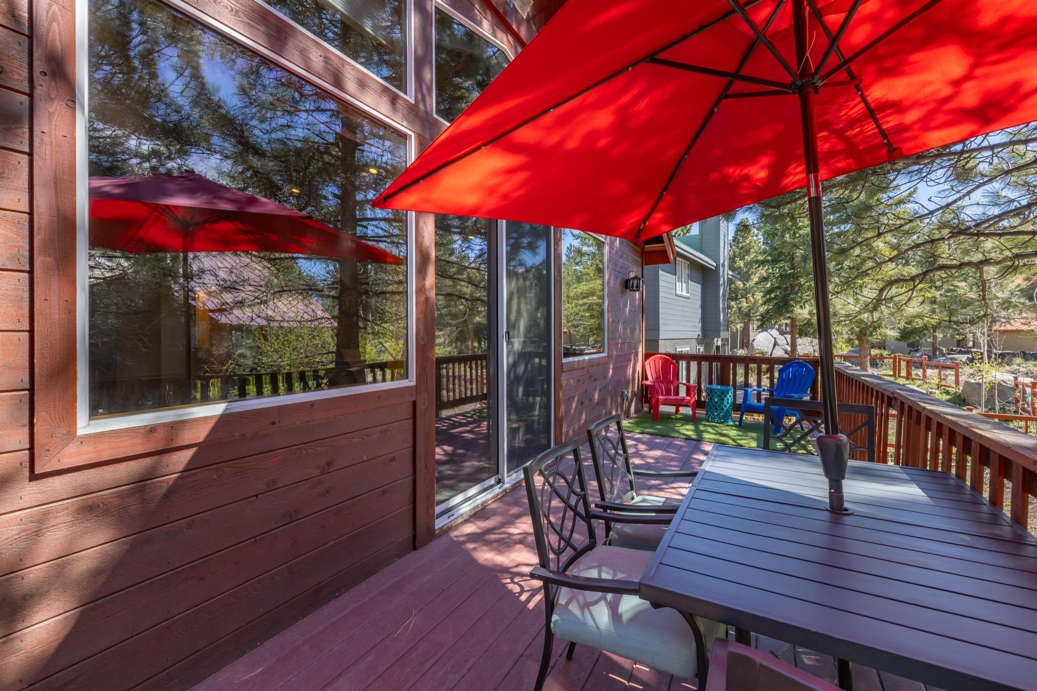 23 Trails End Road Mammoth Lakes, CA 93546 - Photo 45 of 50 a view of a balcony with furniture