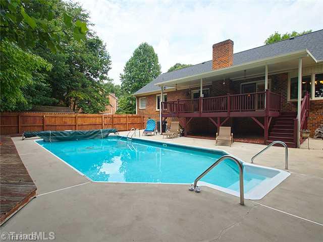 3004 Havasu Way High Point, NC 27265 - Photo 11 of 16 Swimming Pool/Hot Tub/Sauna. Pool holds 25K to 30K gallons, heater 2 yrs old, liner 4 yrs old. Cover for winter & Solar Blanket for Summer to remain. Pump, motor, seals were replaced in 2011. Fence and deck have just been stained.