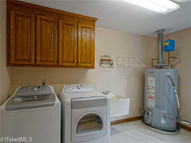 3004 Havasu Way High Point, NC 27265 - Photo 14 of 16 Laundry Room. This is a true Laundry "Room", 12 5" X 7 8". Utility sink is a bonus. Hot Water Heater is a 75 Gallon Apollo system that was replaced in 2011. There is a stand alone freezer in this room that remains.