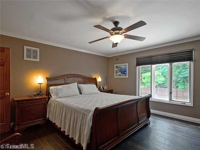 3004 Havasu Way High Point, NC 27265 - Photo 5 of 16 Master Bedroom. Master Bedroom on main level has been updated. New flooring and Custom Bali Blinds accent the Master Bedroom.