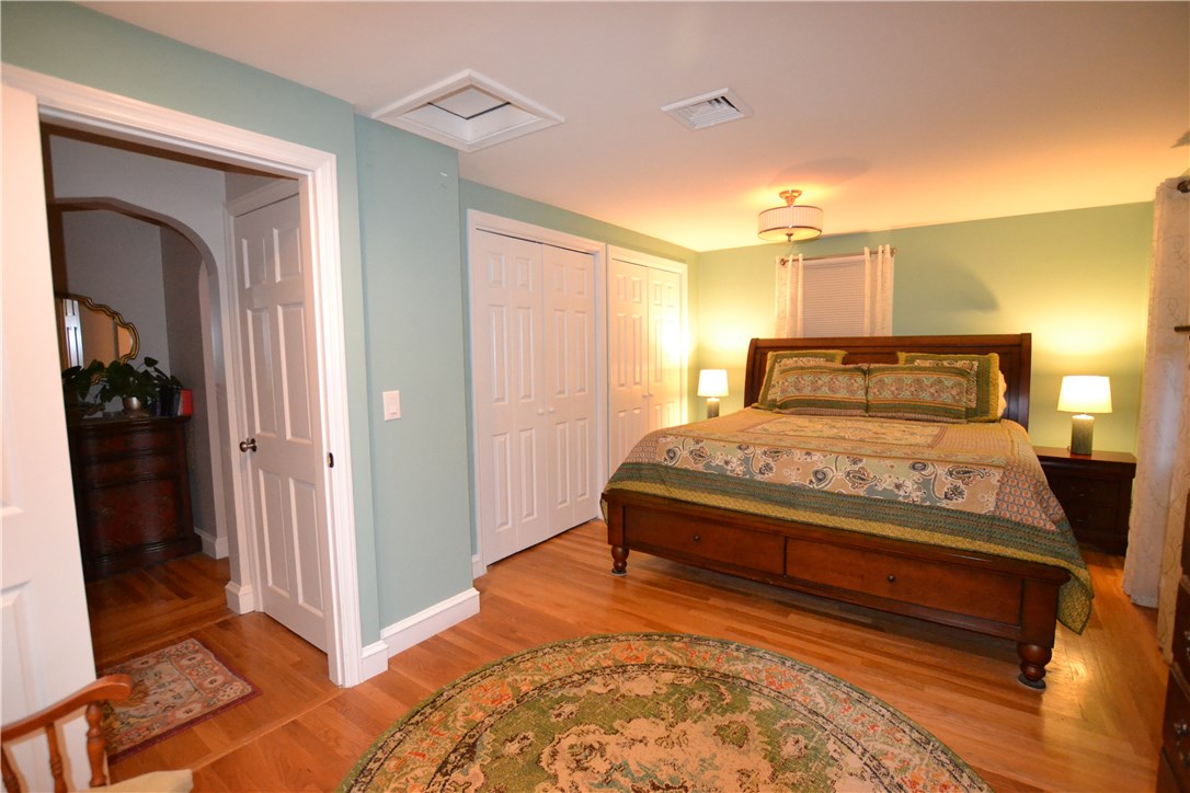 11 Fielding Road Cranston, RI 02910 - Photo 14 of 32 Master Bedroom with King Bed, Double Closets and Hardwood Floors