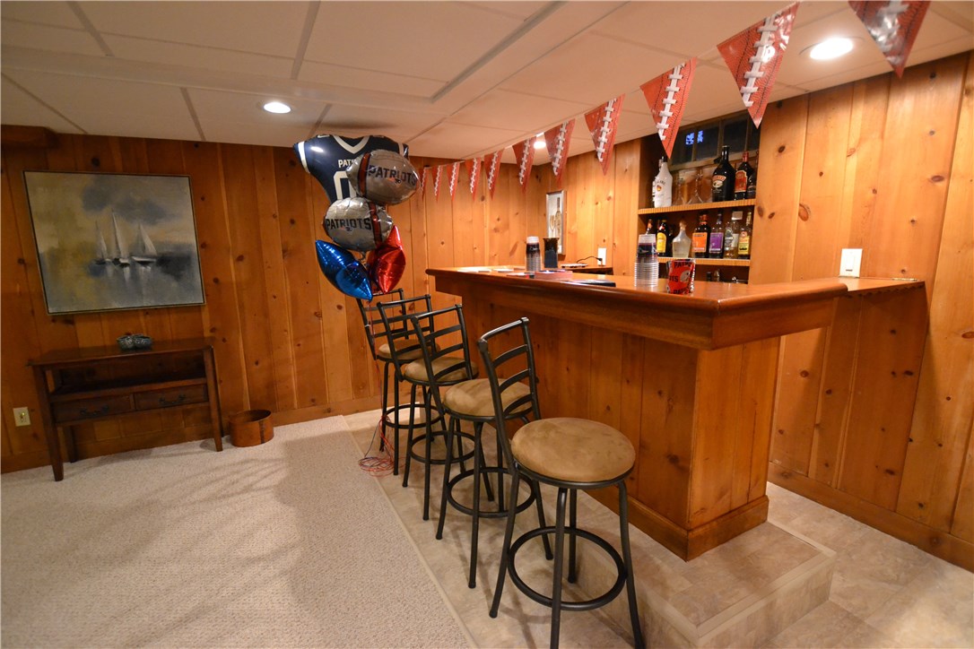 11 Fielding Road Cranston, RI 02910 - Photo 28 of 32 Dry Bar in Lower Level Family Room