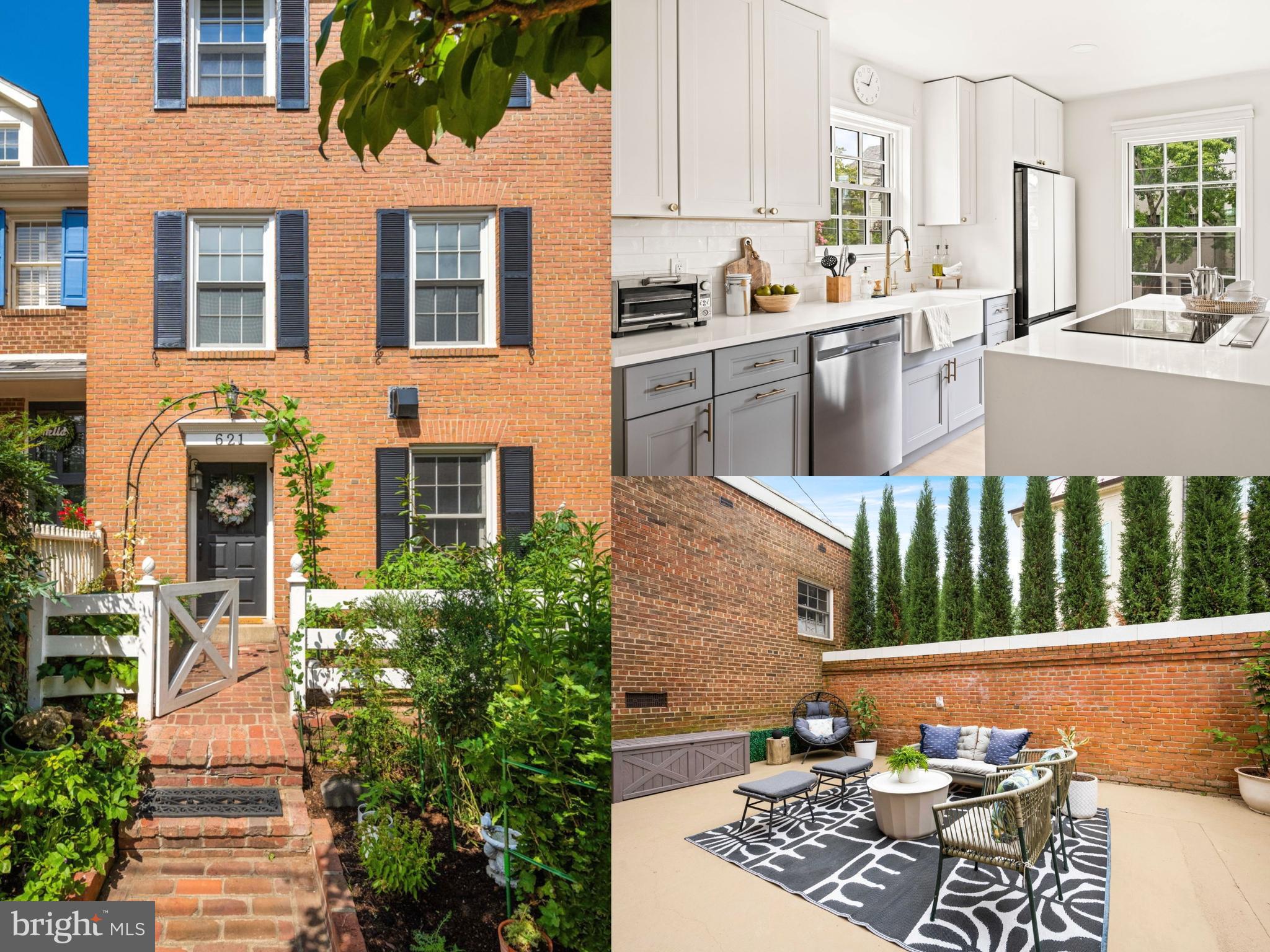 a view of a house with a patio