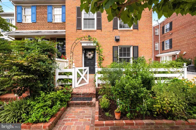 a garden view