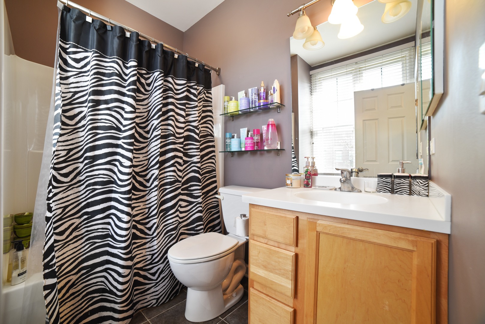 155 Dawson Drive Elgin, IL 60120 - Photo 11 of 13 a bathroom with a sink a toilet and a mirror
