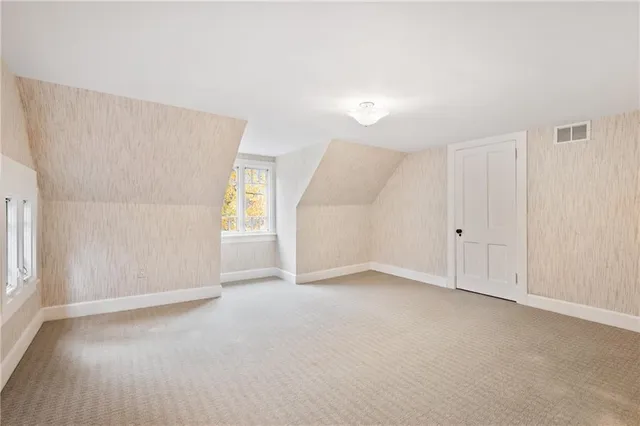 a pathway of a house with potted plants