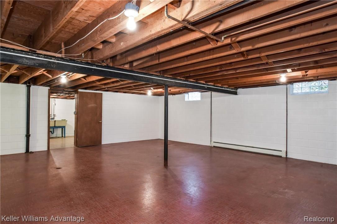 349 Ridgemont Road Grosse Pointe, MI 48236 - Photo 21 of 33 Full Basement - Just think of the possibilities!......