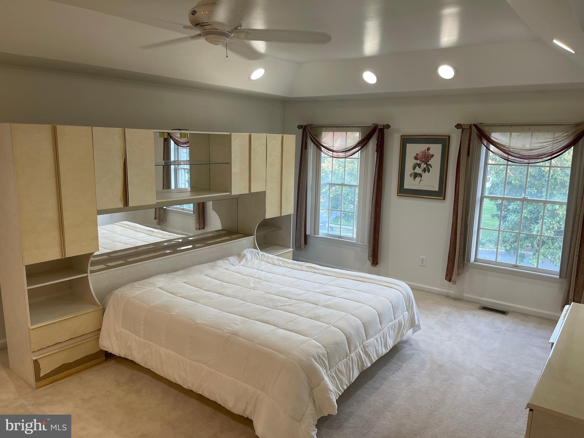 18 Jewel Road Princeton Junction, NJ 08550 - Photo 36 of 66 a bedroom with a large bed and a large window