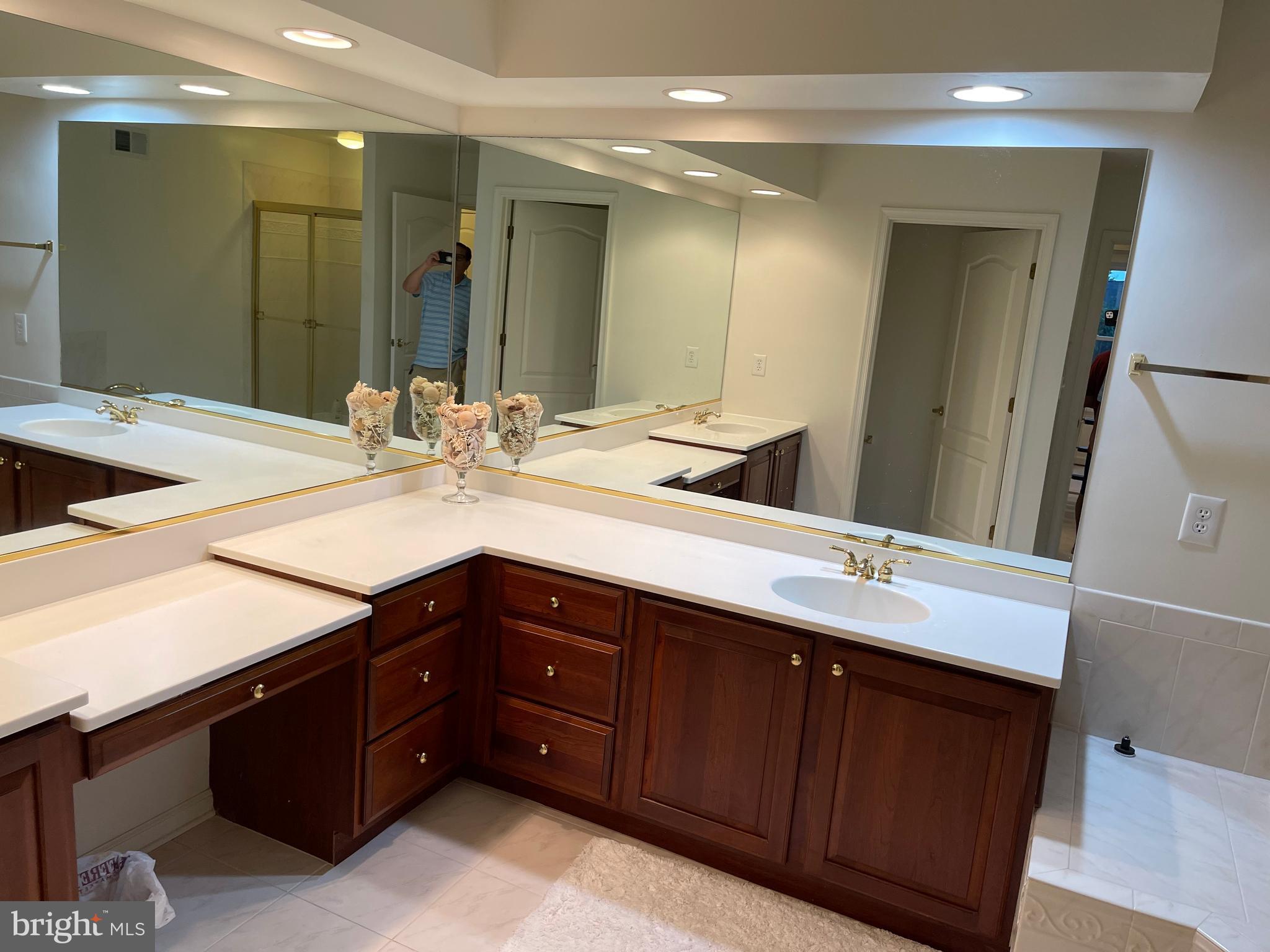 18 Jewel Road Princeton Junction, NJ 08550 - Photo 42 of 66 a bathroom with a sink double vanity and a mirror