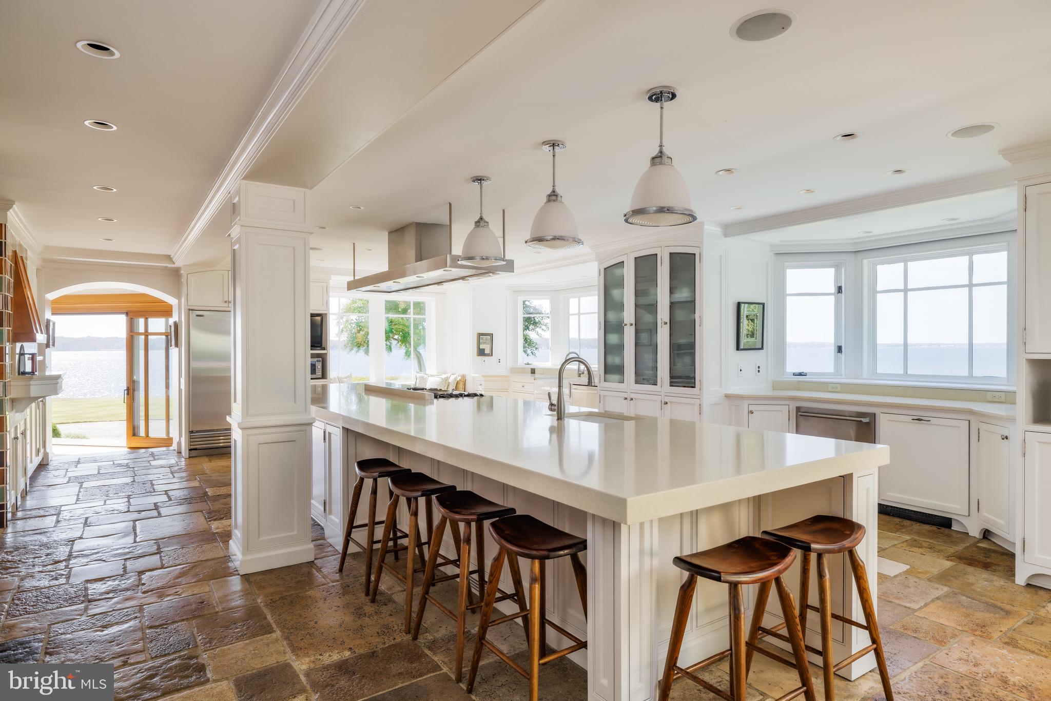 622 Magothy Road Gibson Island, MD 21056 - Photo 15 of 50 Kitchen island