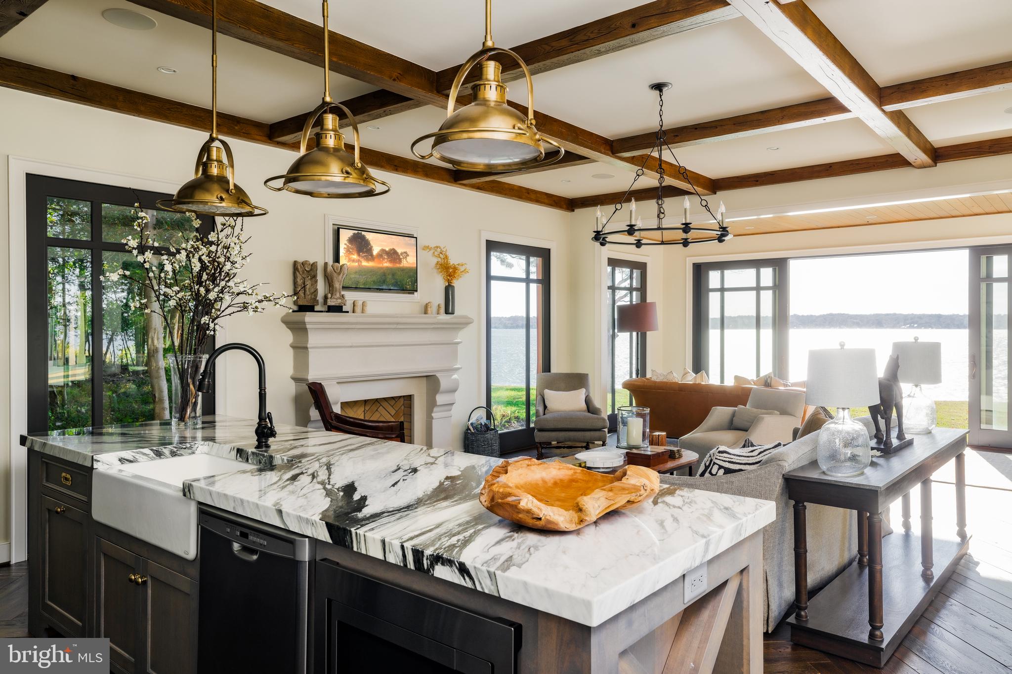 622 Magothy Road Gibson Island, MD 21056 - Photo 24 of 50 Black Calacatta marble