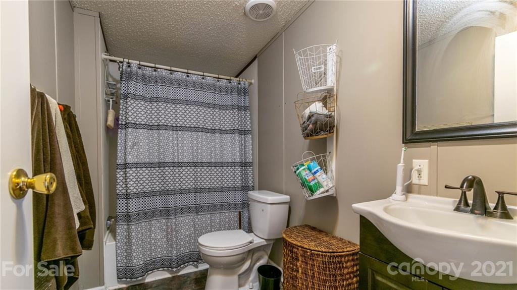449 Divide Loop Flat Rock, NC 28731 - Photo 25 of 36 a bathroom with a sink toilet and shower