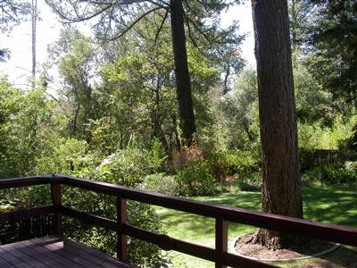 1551 Crane Road Ukiah, CA 95482 - Photo 3 of 3 a view of a forest from a balcony