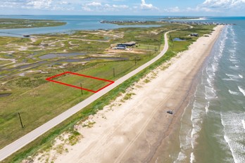 a view of an ocean and beach