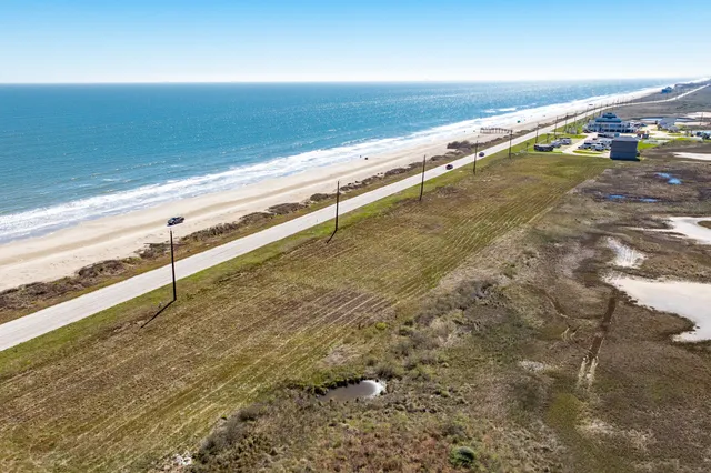 a view of an ocean and beach
