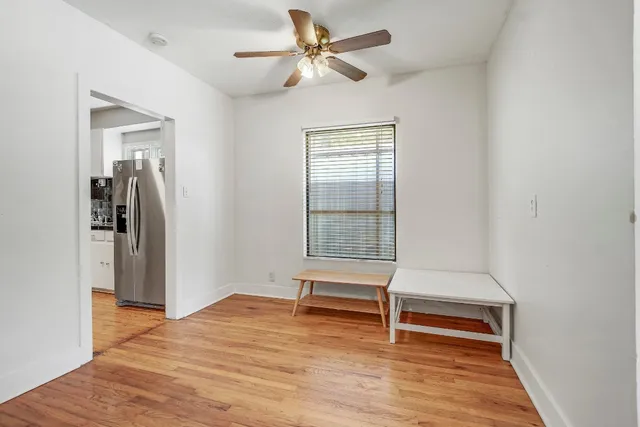 a kitchen with stainless steel appliances granite countertop a stove refrigerator sink and cabinets