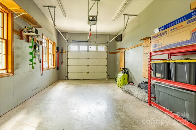 a view of storage and utility room