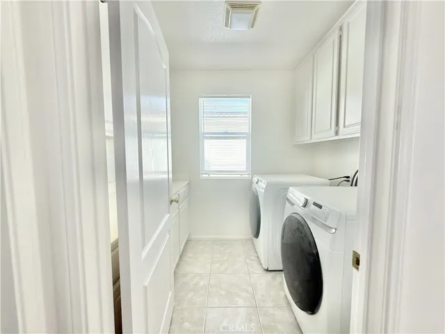 a view of a lobby with black door