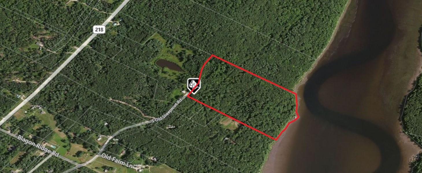 0 North Old Sheepscot Road Alna, ME 04535 - Photo 10 of 11 Aerial