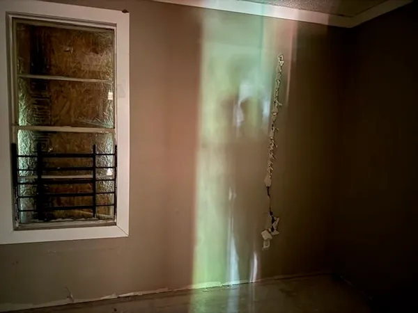 a view of front door