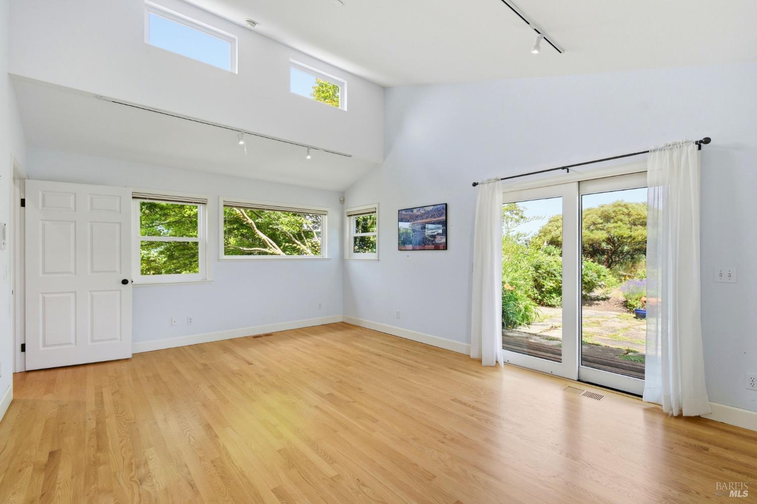3223 Canfield Road Sebastopol, CA 95472 - Photo 28 of 58 Second Bedroom with Lots of Natural Light and Slider to Back Garden