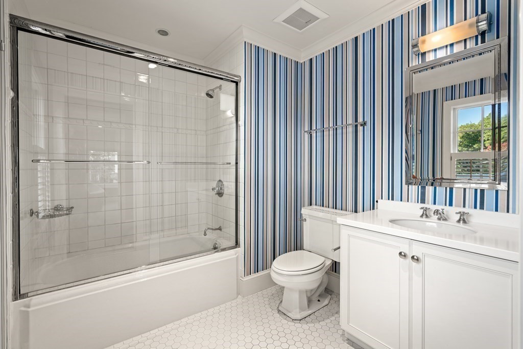84 Old Colony Road Wellesley, MA 02481 - Photo 28 of 39 a bathroom with a sink toilet and shower