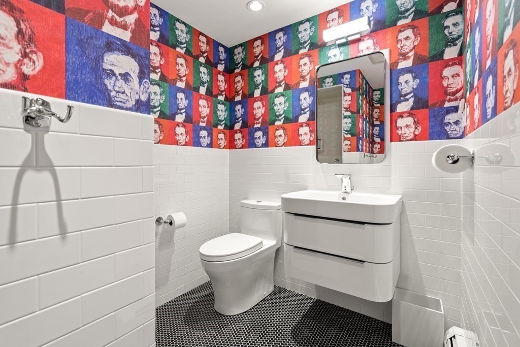 84 Old Colony Road Wellesley, MA 02481 - Photo 33 of 39 a bathroom with a sink toilet and shower