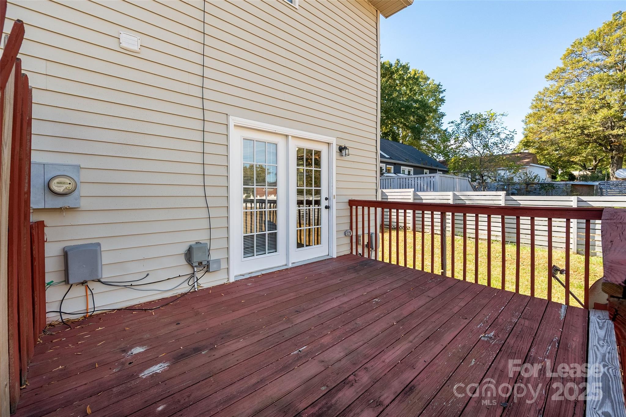 608 Bethpage Road Kannapolis, NC 28081 - Photo 30 of 37 a view of a wooden deck