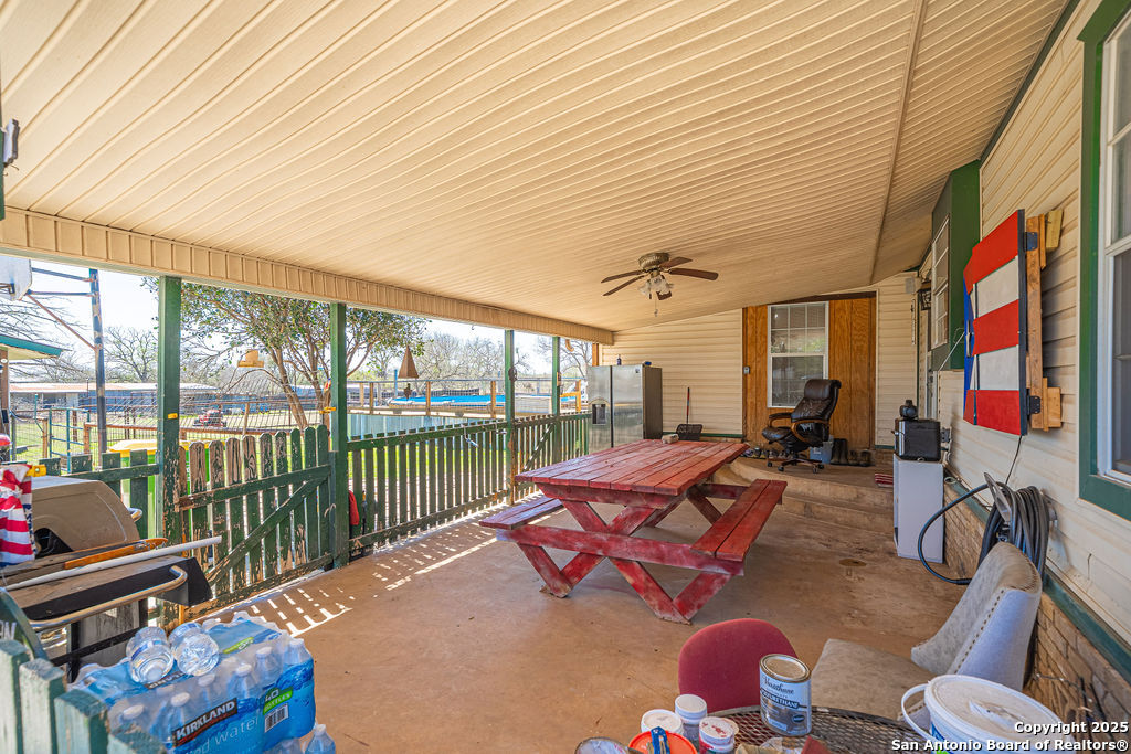 10544 Macaway Road Adkins, TX 78101 - Photo 15 of 40 a outdoor space with furniture
