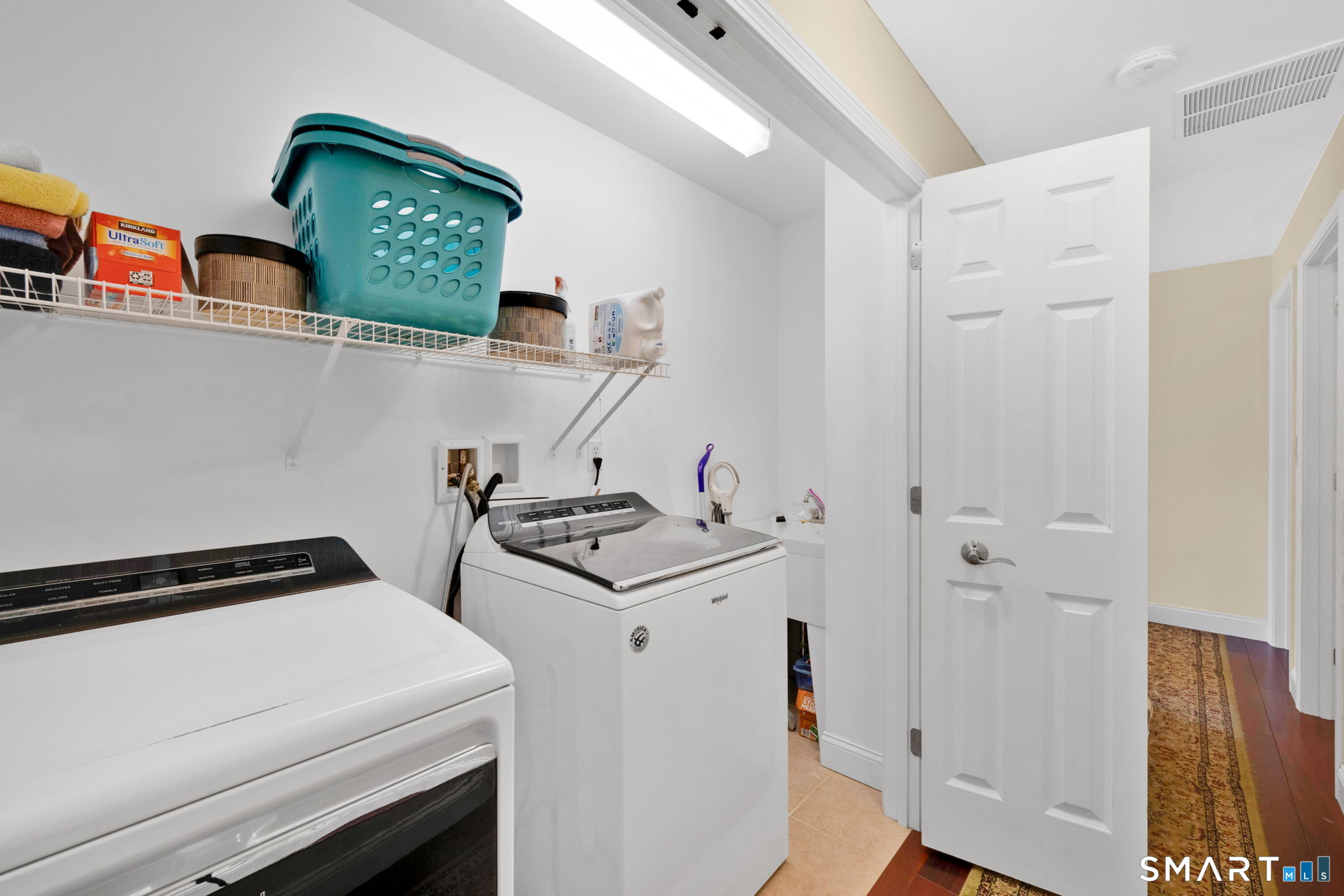 5 Edwards Way Bloomfield, CT 06002 - Photo 25 of 40 Laundry Room on second floor in hallway outside Primary Bedroom.
