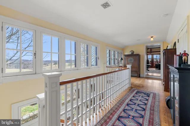 a view of an ocean and mountain view