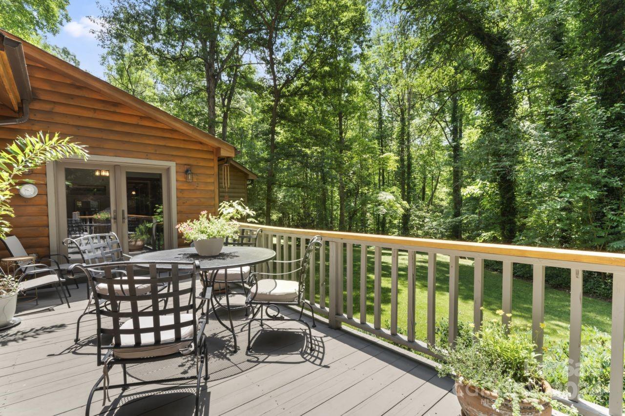 2440 Sloop Road Mount Ulla, NC 28125 - Photo 34 of 48 a view of a chair and table in the balcony