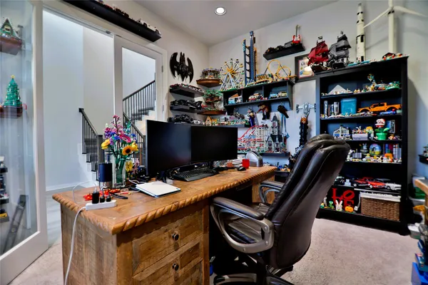 a bathroom with a sink a vanity and a mirror