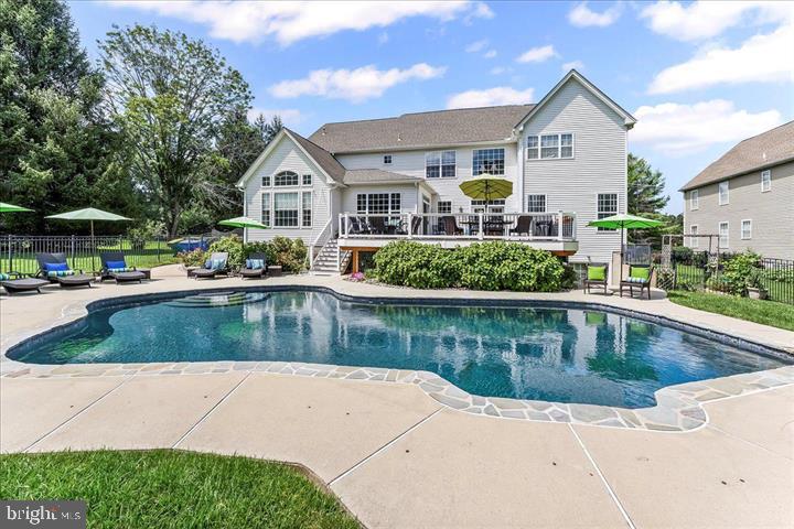 882 Shavertown Road Garnet Valley, PA 19060 - Photo 30 of 33 Serene backyard oasis with pool