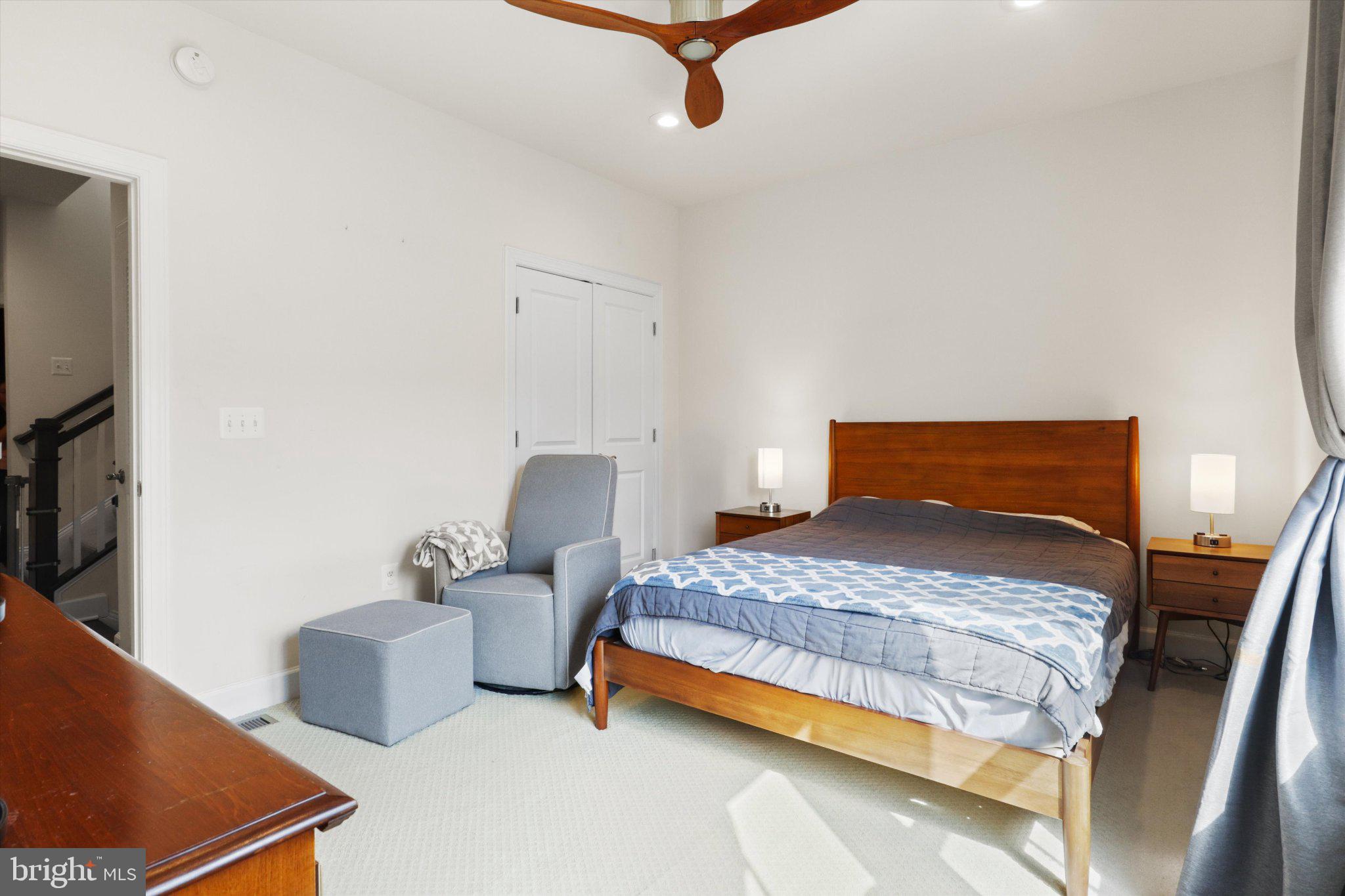 3702 Ambrose Hills Road Falls Church, VA 22041 - Photo 26 of 49 Serene bedroom with modern charm.