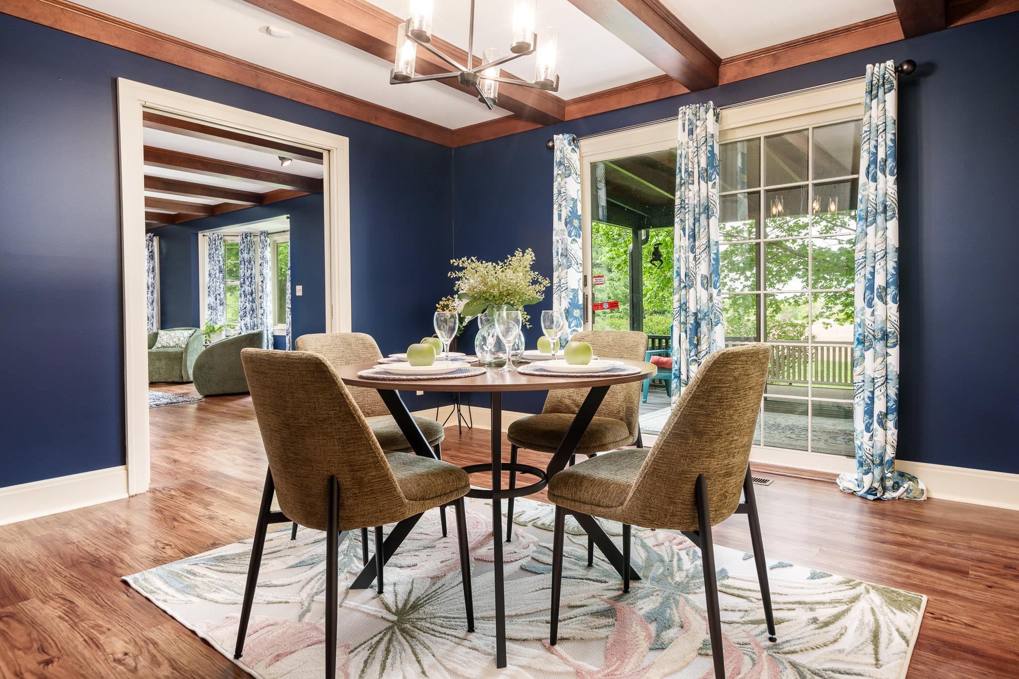 10562 Town Hall Road Belvidere, IL 61008 - Photo 23 of 72 a view of a dining room with furniture window and wooden floor