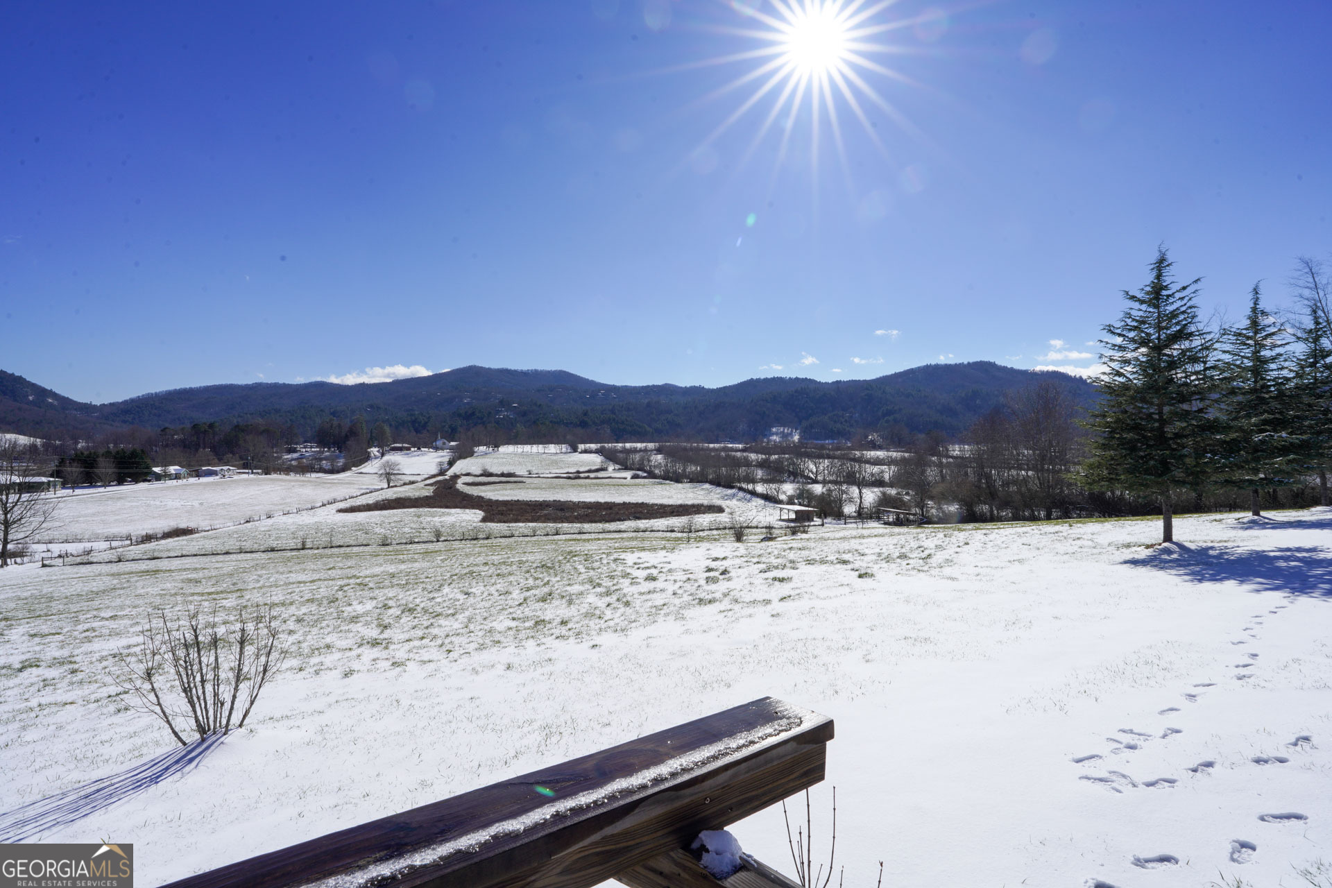 5192 Wolffork Road Rabun Gap, GA 30568 - Photo 5 of 63 a view of a backyard of a house