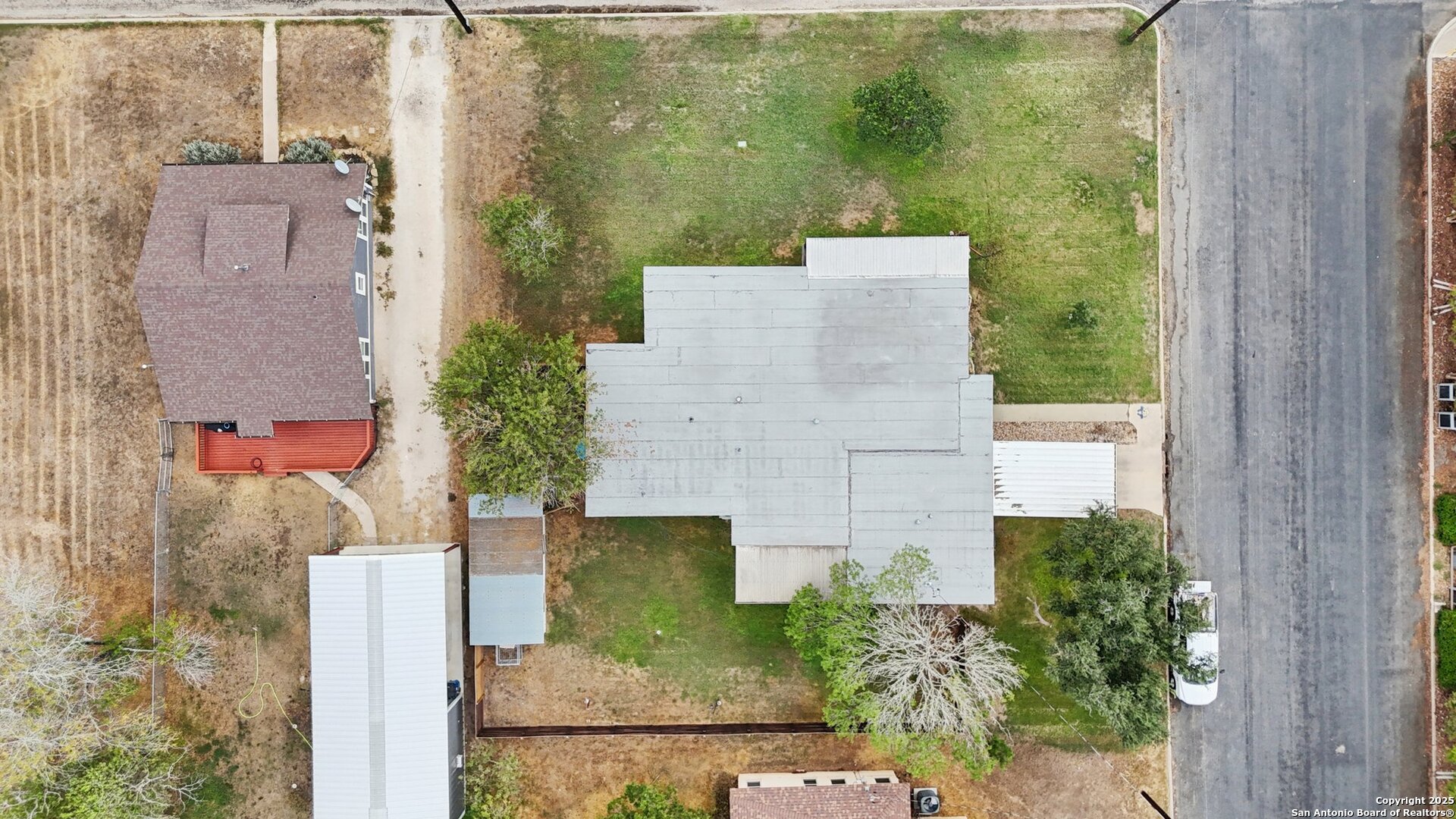 100 North Carroll Street Poth, TX 78147 - Photo 54 of 58 aerial view of a house
