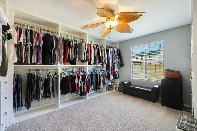 a view of a street with a building in the background