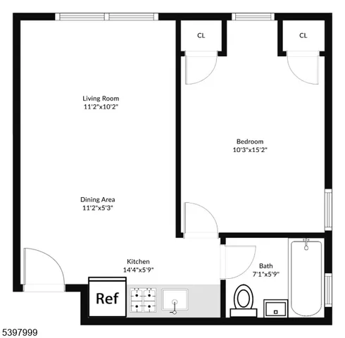 $1,650 | 377 Park Street, Hackensack, NJ 07601