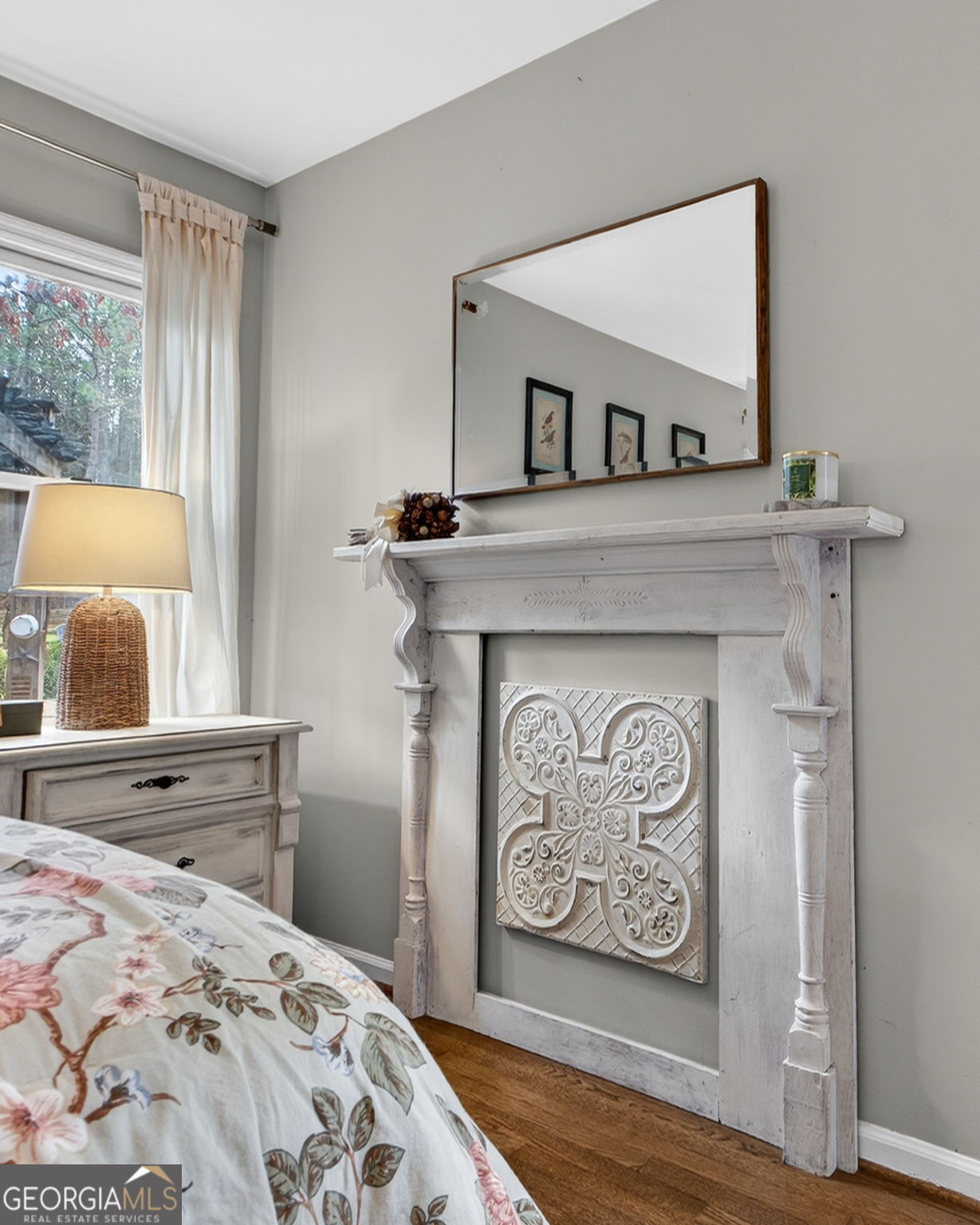 7581 Old Zebulon Road Molena, GA 30258 - Photo 33 of 79 a bedroom with a bed and a television